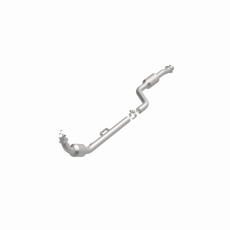 MagnaFlow direct-fit catalytic converter fits 2005 Mercedes-Benz E320 Base 3.2L and 2004-2005 Mercedes-Benz E500 Base 5.0L 3.2L stainless steel CARB compliant 5411642
