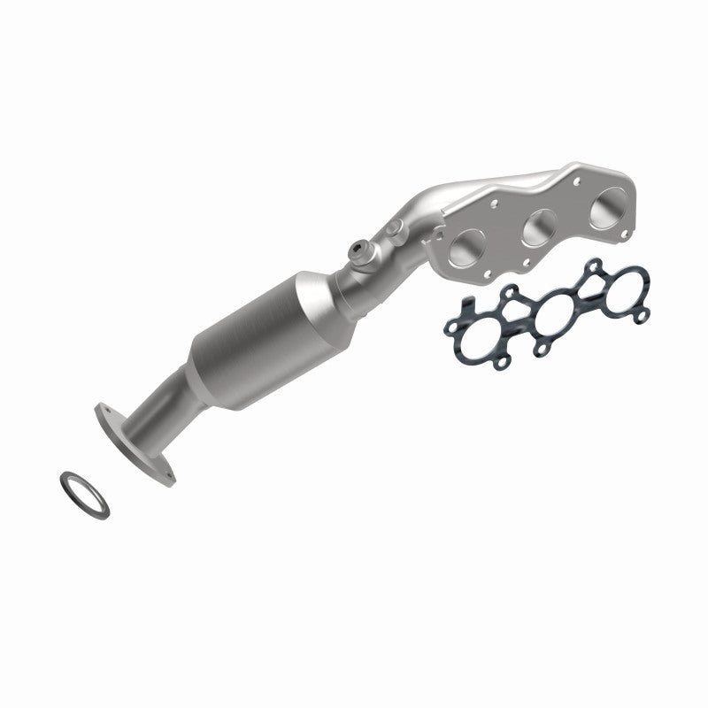 MagnaFlow direct-fit catalytic converter fits 2006-2008 IS250 V6 2.5 2.5 inch inlet/outlet stainless steel CARB compliant 52445