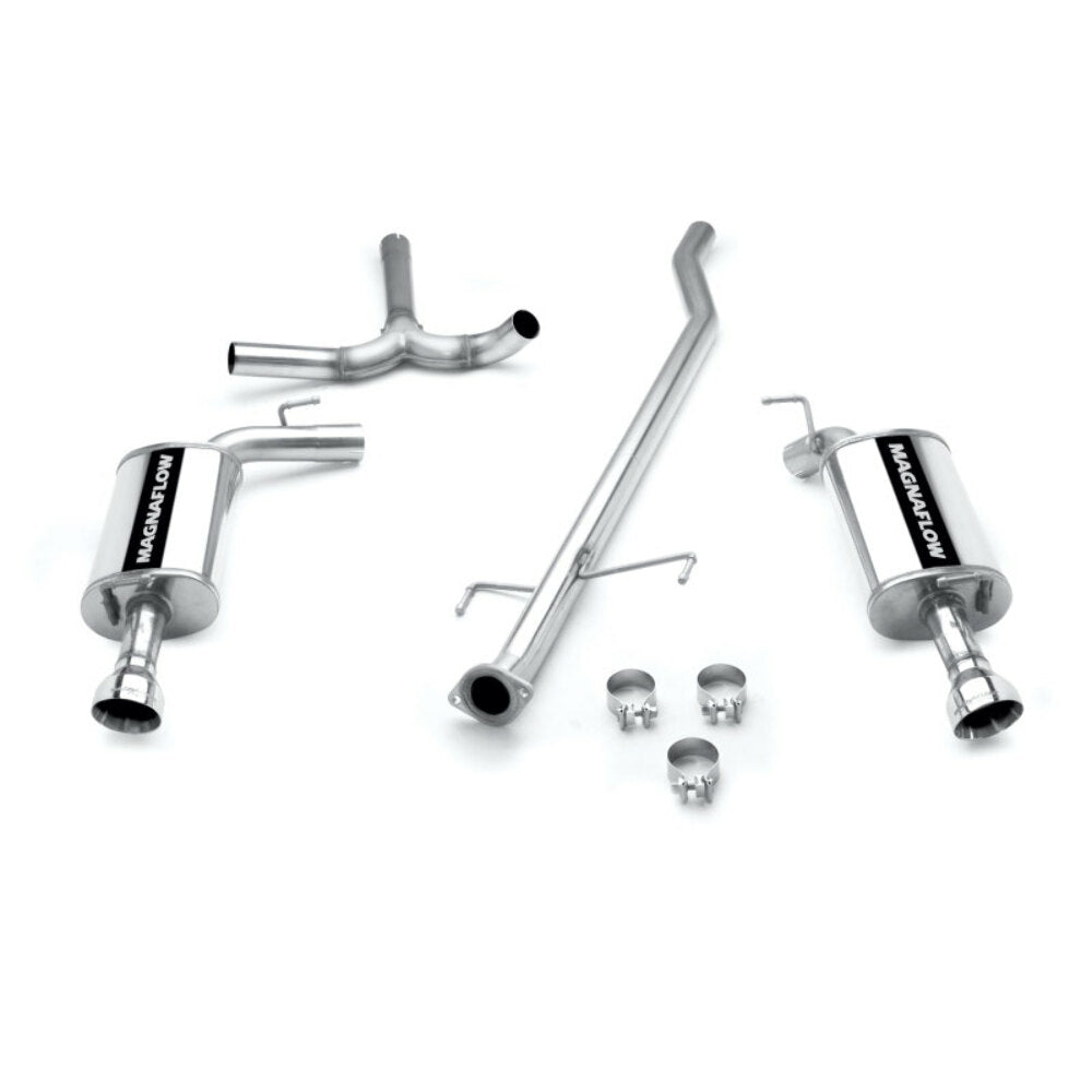 MagnaFlow cat-back exhaust system for 2006-2007 Mazda stainless steel polished 16609
