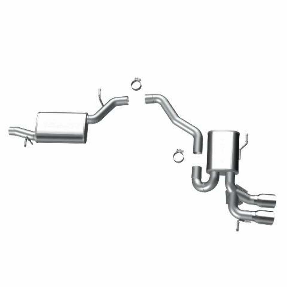 MagnaFlow cat-back exhaust system for 2006-2009 Audi stainless steel polished 16717