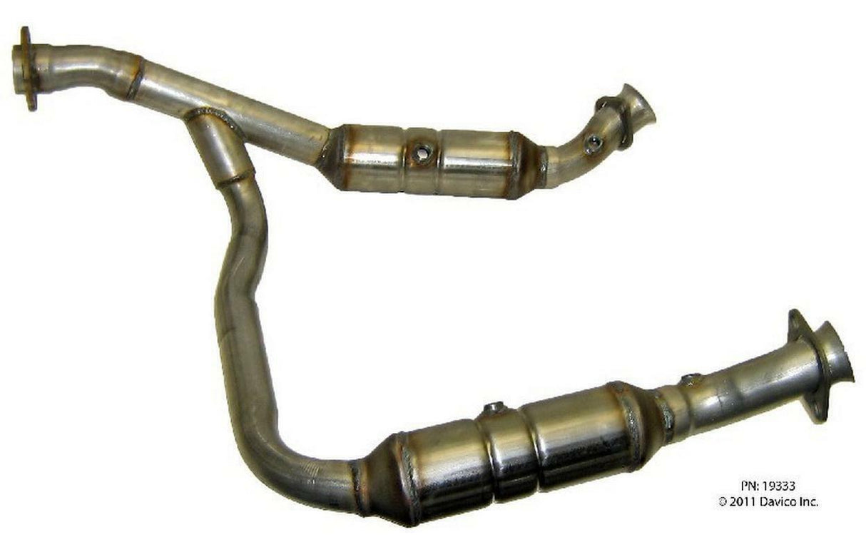 t 2006-2010 Ford Explorer Catalytic Converter 19333 Davico Mfg