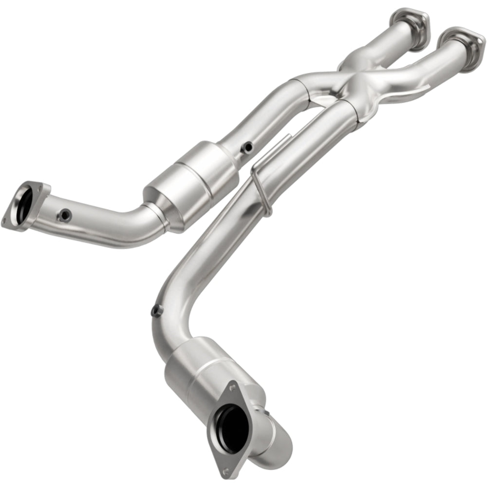 MagnaFlow direct-fit catalytic converter for 2006-2010 Jeep Grand Cherokee stainless steel CARB compliant OBDII 49046