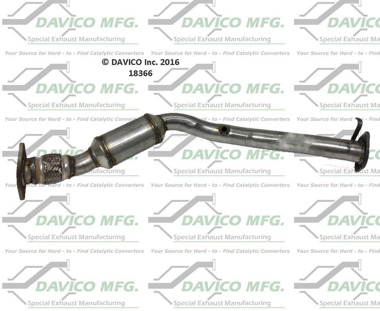 t 2006-2011 Chevrolet Impala Catalytic Converter 18366 Davico Mfg