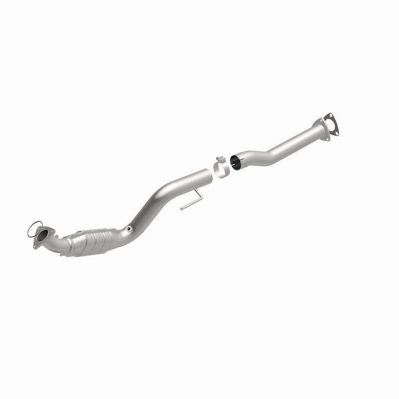 MagnaFlow direct-fit catalytic converter fits 2006 Chevrolet Express 3500, 2006 GMC Savana 3500, and additional vehicles and 2006 Chevrolet Express 2500 4.8L stainless steel CARB c