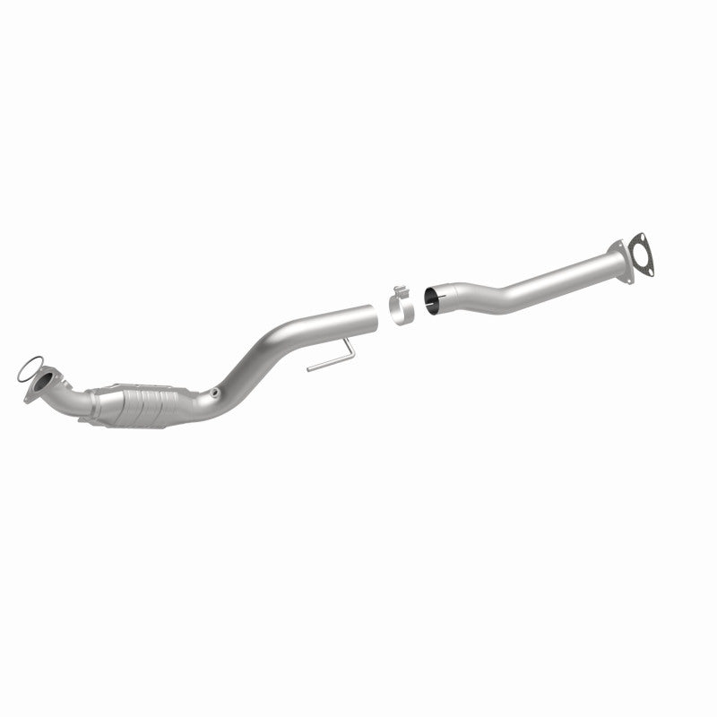 MagnaFlow direct-fit catalytic converter fits 2006 Chevrolet Express 3500, 2006 GMC Savana 3500, and additional vehicles and 2006 Chevrolet Express 2500 4.8L stainless steel CARB c