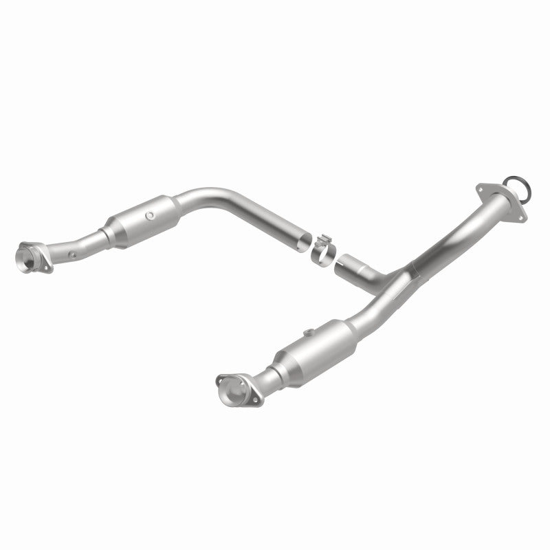 MagnaFlow direct-fit catalytic converter fits 2006 Ford Explorer and 2006 Mercury Mountaineer and 2006 Ford Explorer 4.6L stainless steel CARB compliant 5451672