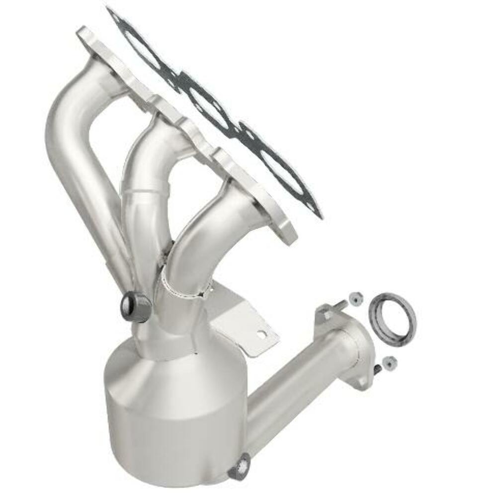 MagnaFlow direct-fit catalytic converter fits 2006-2012 Ford Fusion, 2006-2011 Mercury Milan, and more, this and 2006 Ford Fusion 3.0L stainless steel CARB compliant OBDII 49266