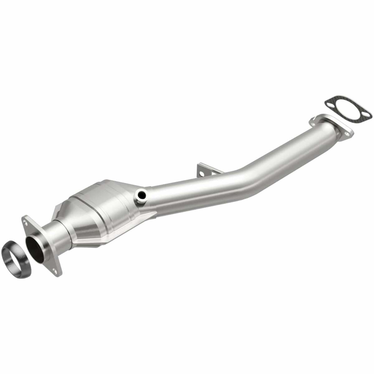 MagnaFlow direct-fit catalytic converter fits 2006-2008 Subaru Forester and 2006 Saab 9-2X. Avoid potential exhaust leaks by using the included gaskets to get a proper seal and 200
