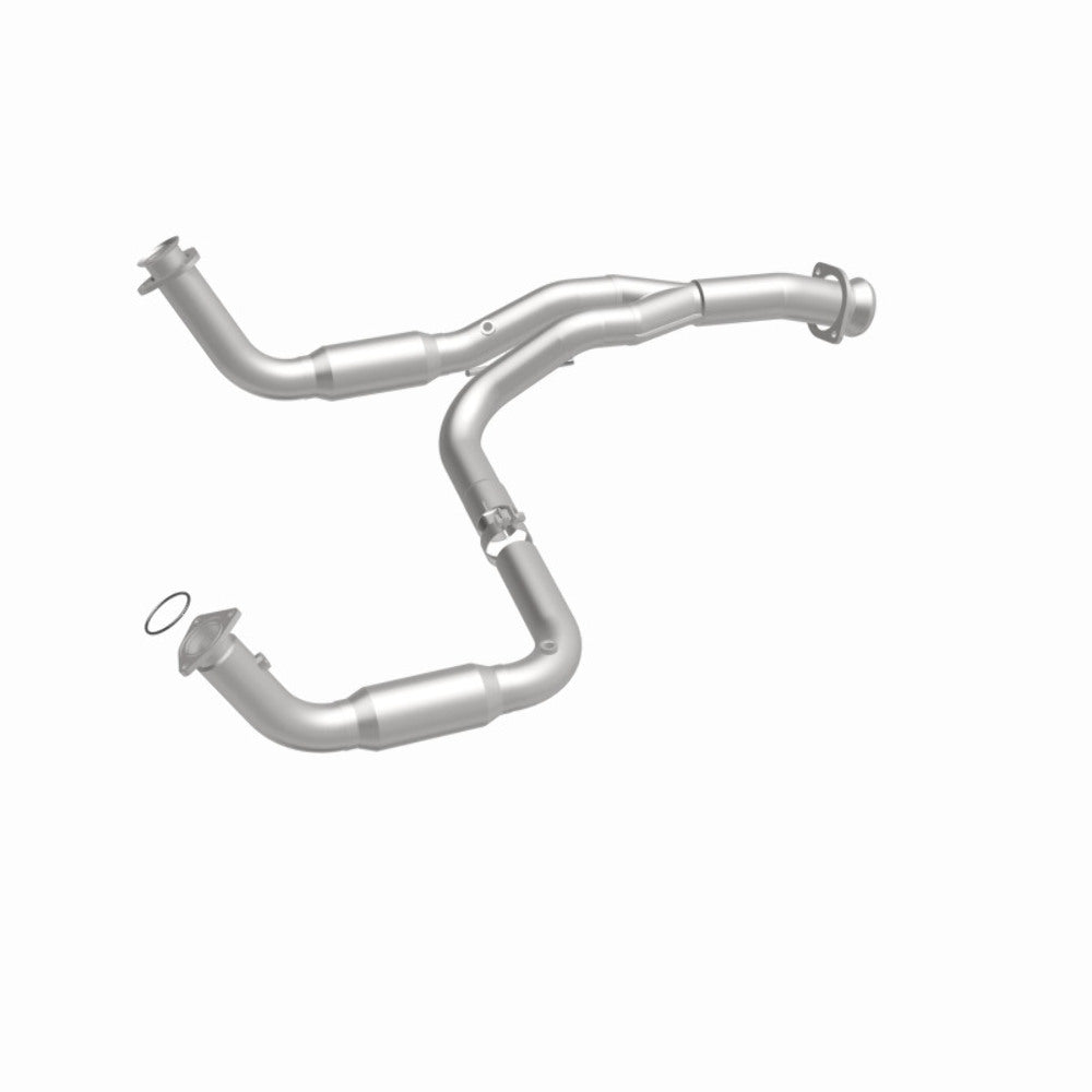 MagnaFlow direct-fit catalytic converter for 2007-2010 Chevy Silverado 2500 stainless steel CARB compliant 5451644