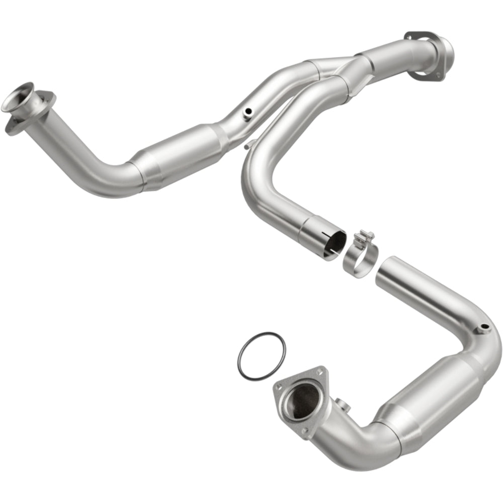 MagnaFlow direct-fit catalytic converter for 2007-2010 Chevy Silverado 2500 stainless steel CARB compliant 5451644