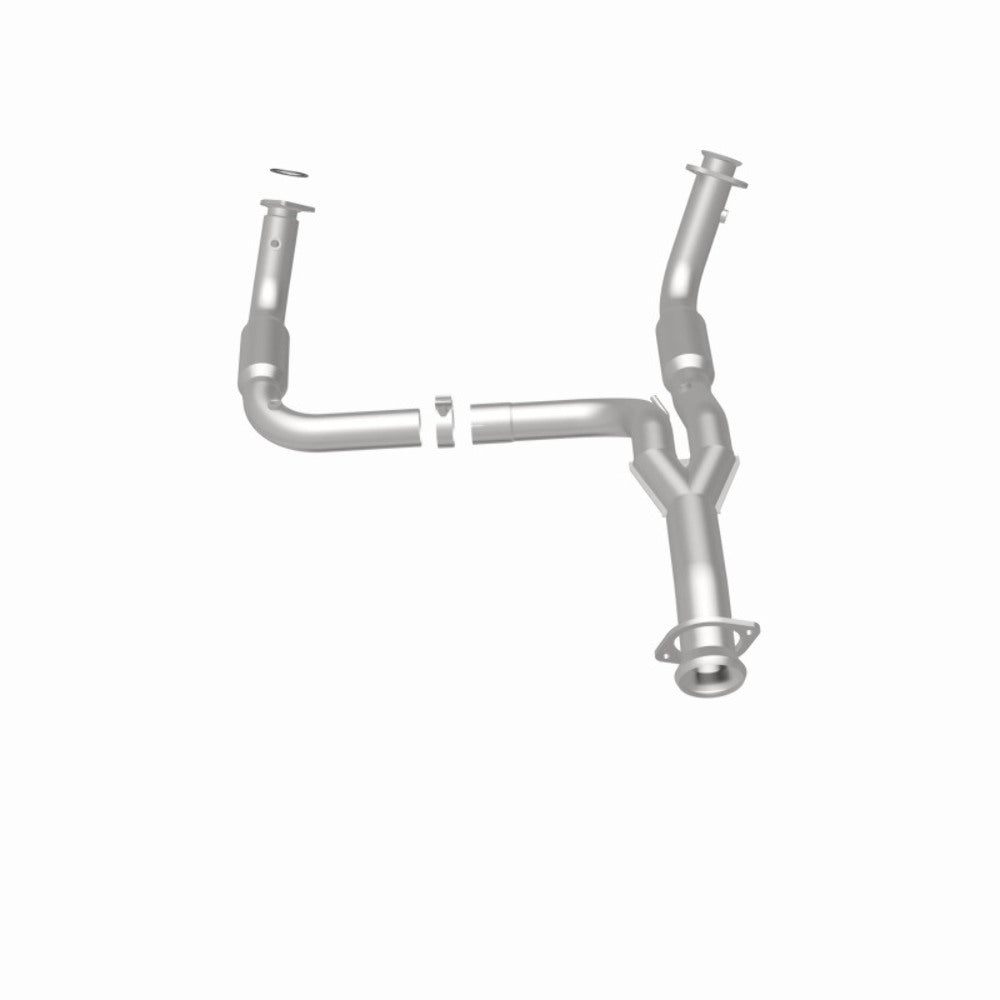 MagnaFlow direct-fit catalytic converter for 2007-2010 Chevy Silverado 2500 stainless steel CARB compliant 5451644