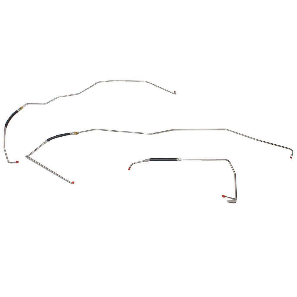 t 2007-13 Chevrolet Silverado 1500 Transmission Cooler Lines 4L60E Stainless TTC0701SS Fine Lines