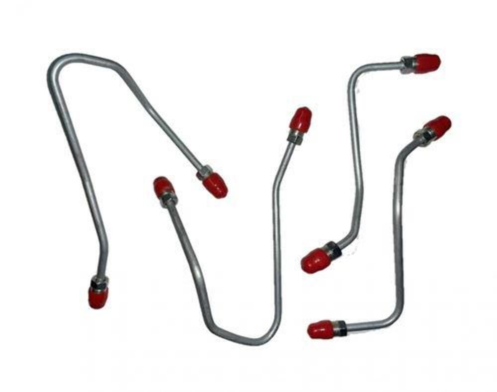 Brake Line Kit for 2008-2014 Toyota Tundra Front Brake Caliper Line Set Stainless 4WD stainless steel