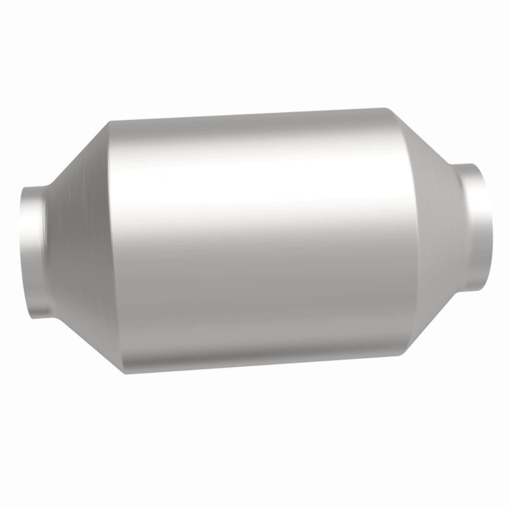 MagnaFlow universal catalytic converter 2.5 inch inlet/outlet stainless steel CARB compliant 5551206