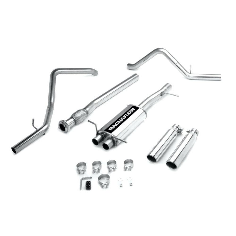 MagnaFlow cat-back exhaust system for 2007-2008 Chevy Silverado 1500 polished 16741