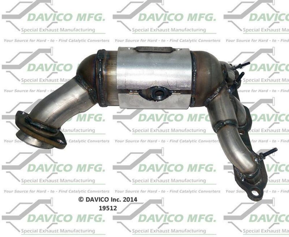 t 2007-2008 Chrysler Pacifica Catalytic Converter 19512 Davico Mfg