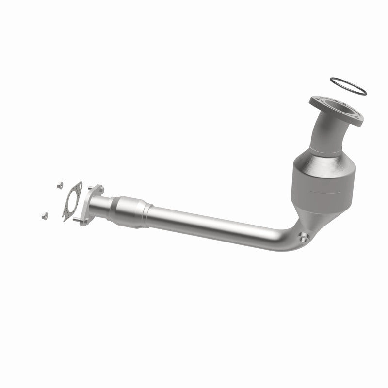 MagnaFlow direct-fit catalytic converter fits 2007-2008 Saturn Aura, 2008 Chevrolet Malibu, and additional vehicles and 2007 2008 Saturn Aura 3.6L stainless steel CARB compliant 54