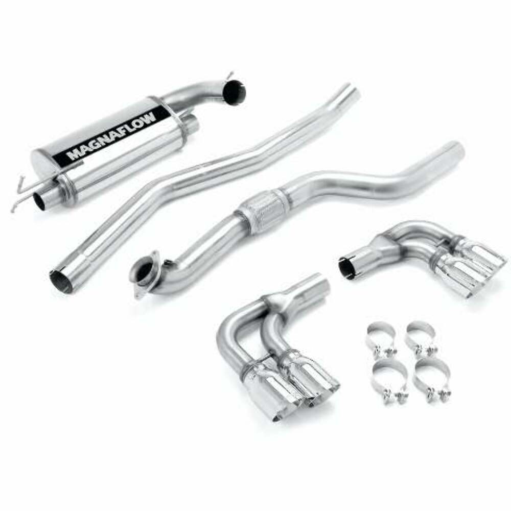 MagnaFlow cat-back exhaust system stainless steel polished 16761