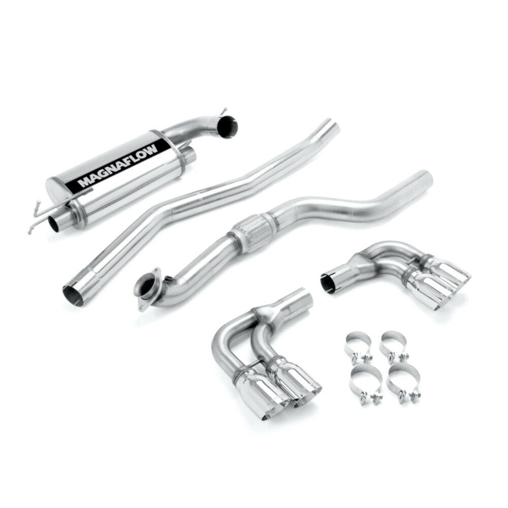 MagnaFlow cat-back exhaust system stainless steel polished 16761
