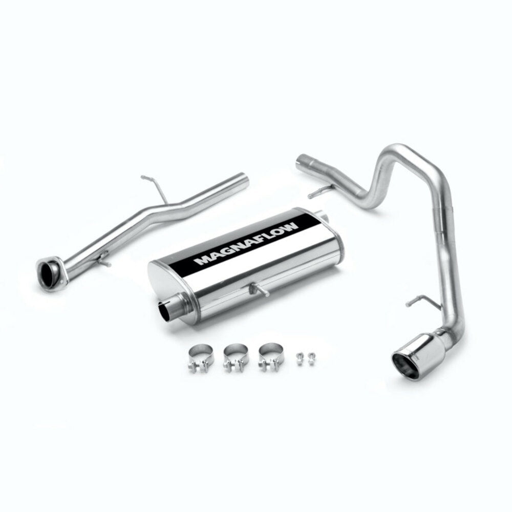 MagnaFlow cat-back exhaust system for 2007-2010 Ford stainless steel polished 16679