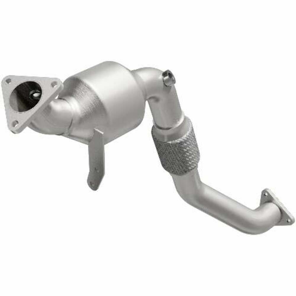 MagnaFlow direct-fit catalytic converter fits 2007-2010 Audi Q7 and 2008-2010 Volkswagen Touareg, this and 2007-2010 Q7 V6 3.6 3.6 inch inlet/outlet stainless steel CARB compliant