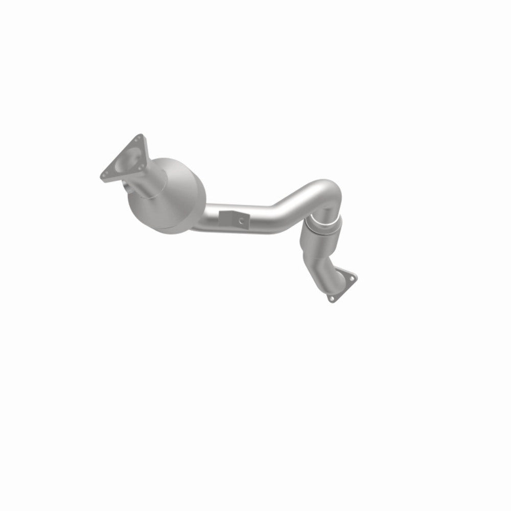 MagnaFlow direct-fit catalytic converter fits 2007-2010 Audi Q7 3.6L and 2008-2010 Volkswagen Touareg 3.6L 3.6 inch inlet/outlet stainless steel CARB compliant OBDII 52586
