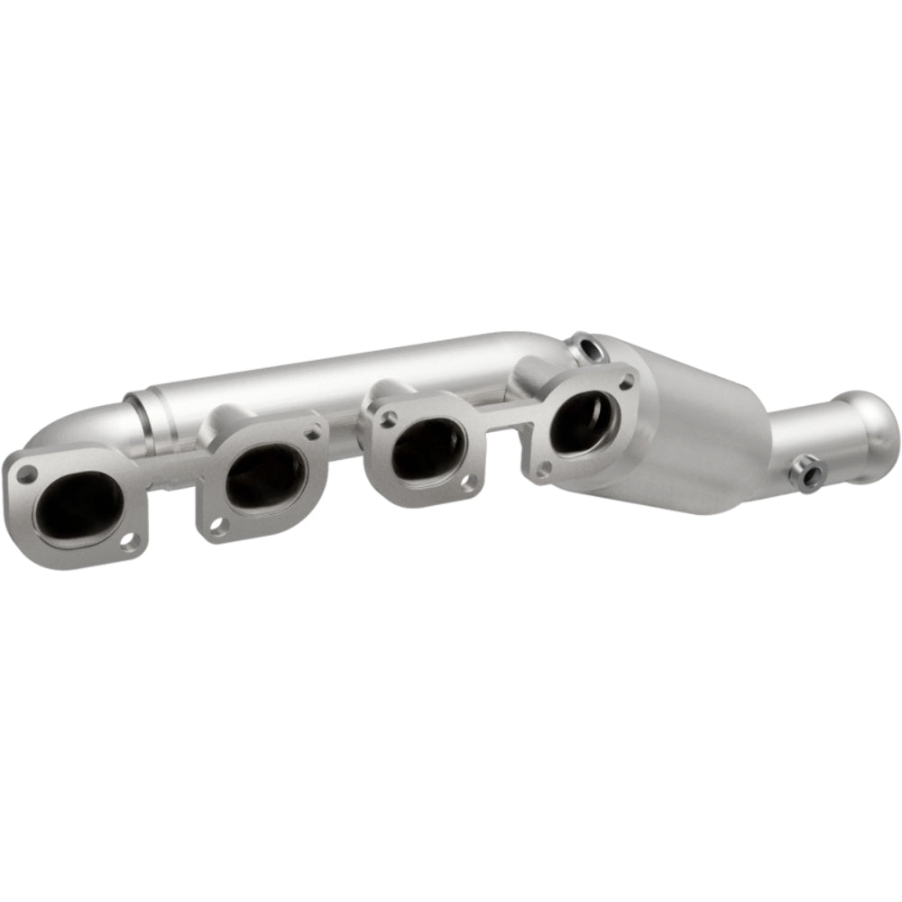 MagnaFlow direct-fit catalytic converter fits 2007-2010 X5 4.8 L stainless steel CARB compliant OBDII 52236