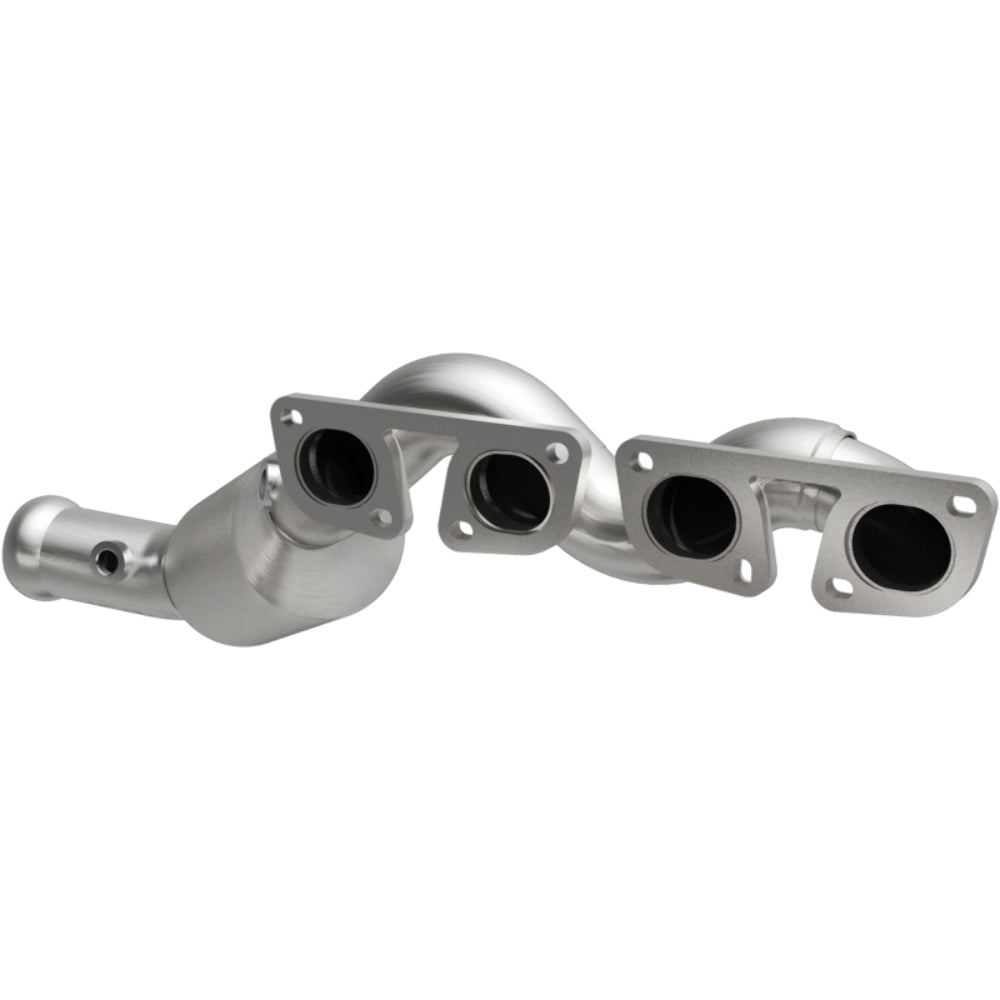 MagnaFlow direct-fit catalytic converter fits 2007-2010 X5 4.8 L stainless steel CARB compliant OBDII 52237