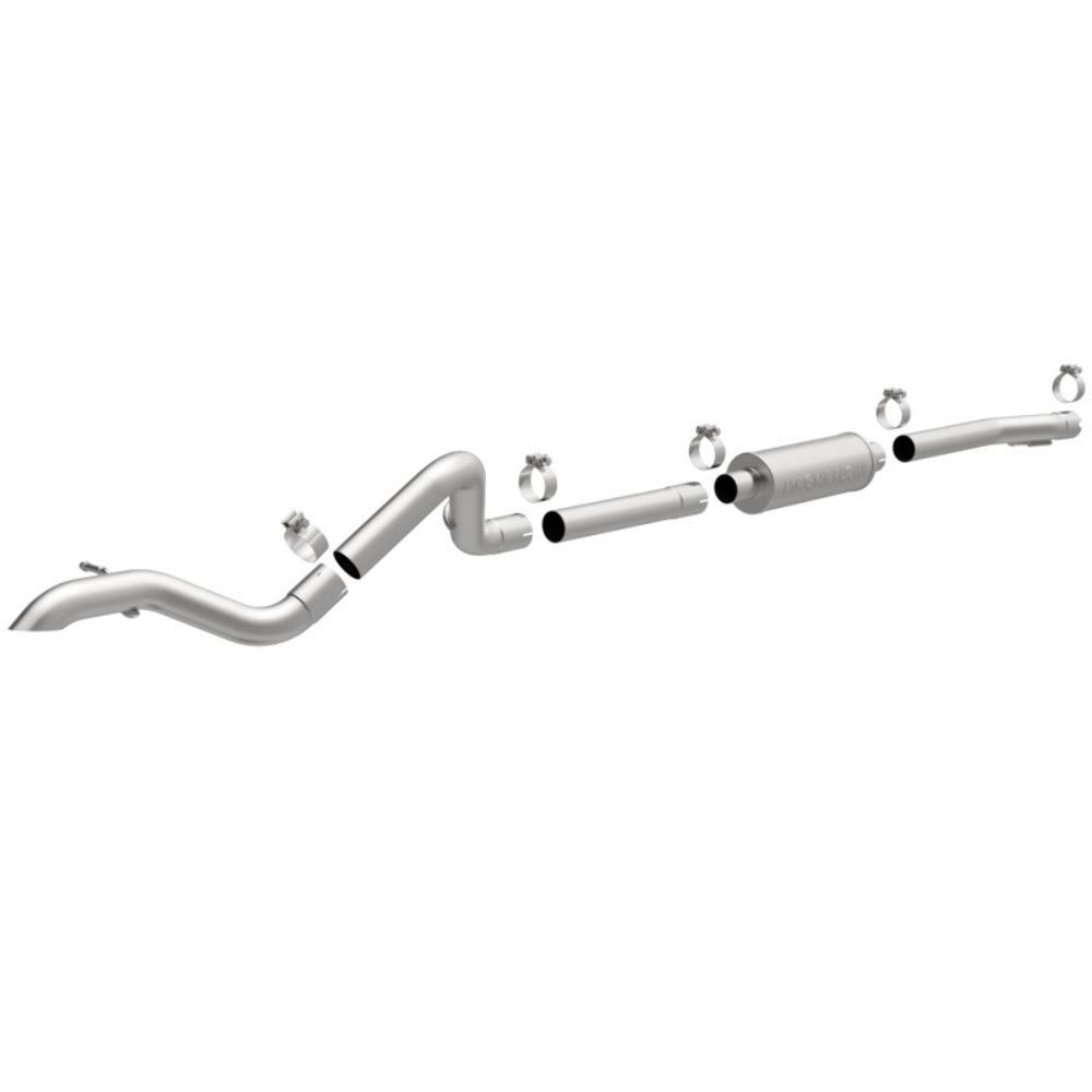 MagnaFlow cat-back exhaust system for 2007-2011 Jeep Wrangler stainless steel 15239