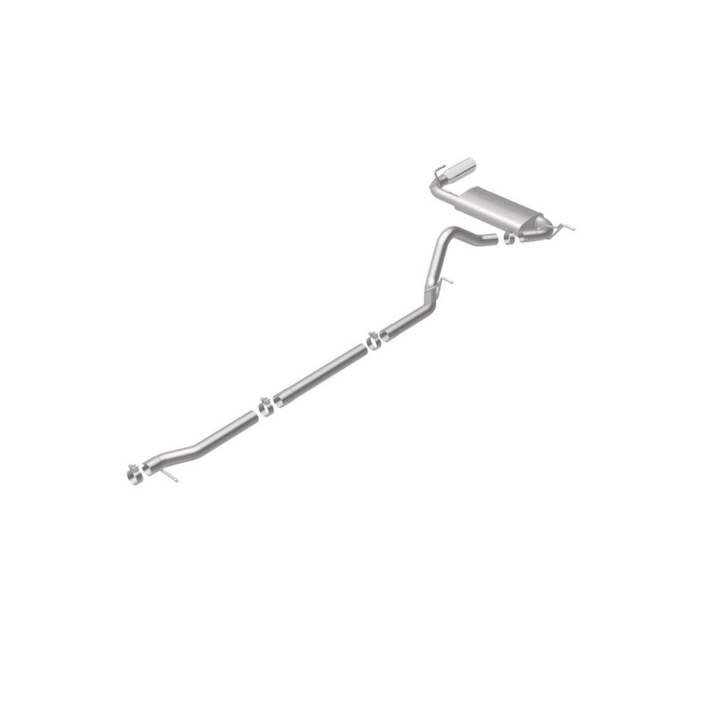 MagnaFlow cat-back exhaust system for 2007-2011 Jeep Wrangler stainless steel polished 16751