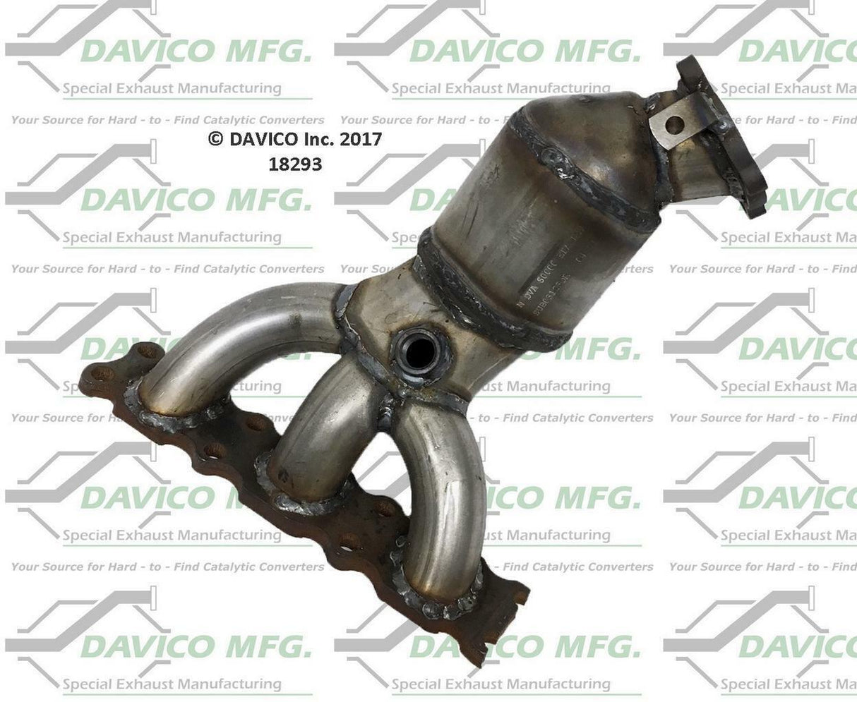 t 2007-2012 Volvo XC90 Catalytic Converter 18293 Davico Mfg