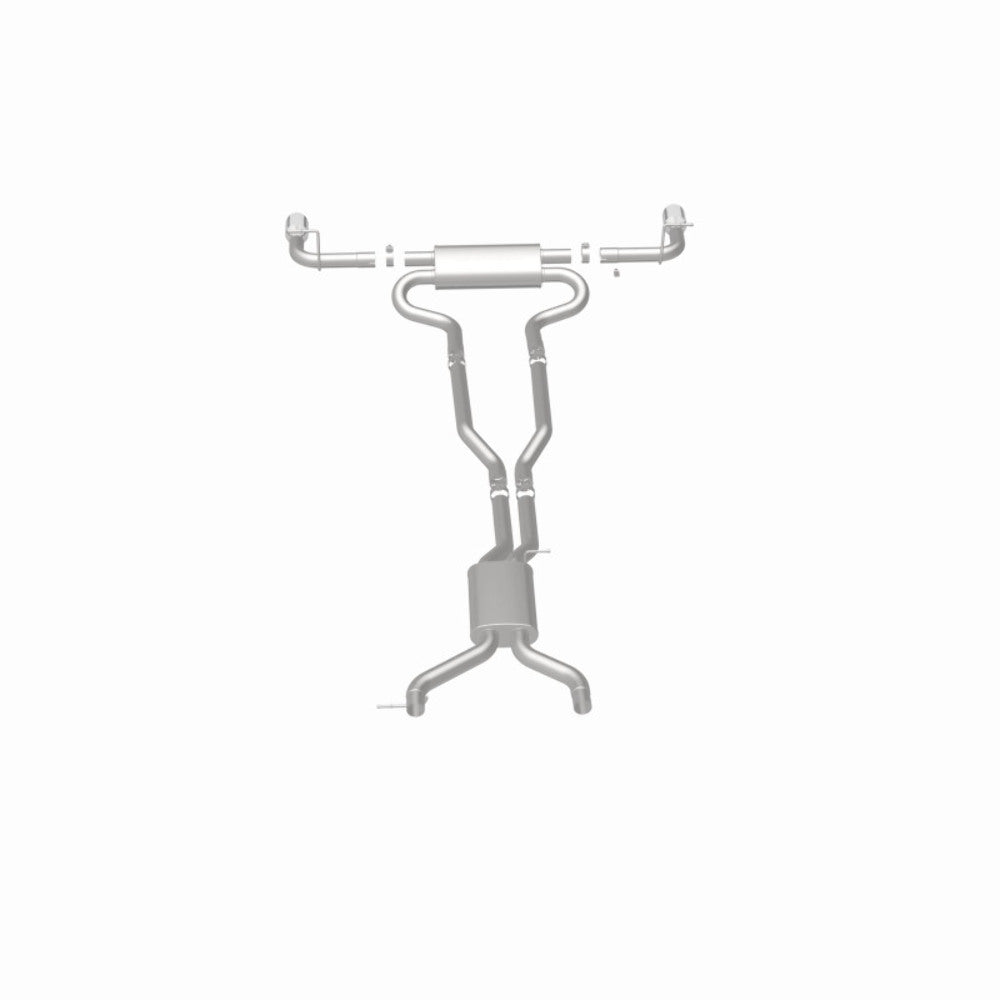 MagnaFlow cat-back exhaust system for 2007-2015 Audi stainless steel polished 15085