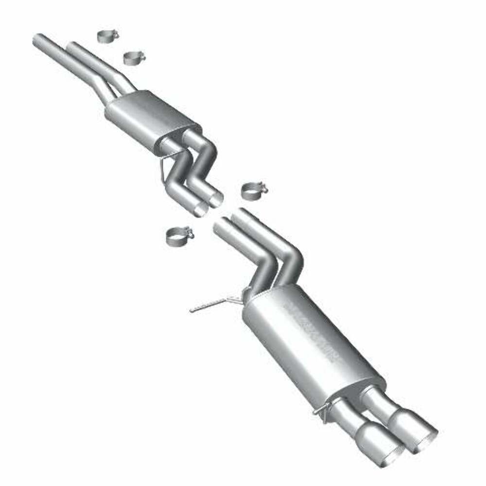 MagnaFlow cat-back exhaust system for 2008-2010 BMW stainless steel polished 16553