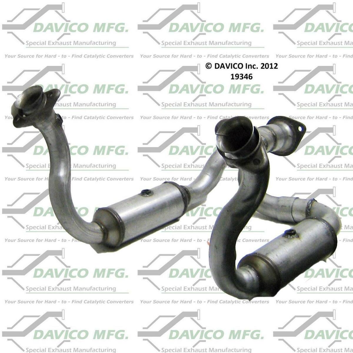 t 2008-2010 Ford F-250 Super Duty Catalytic Converter 19346 Davico Mfg