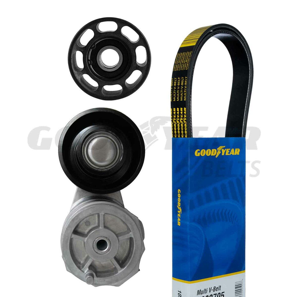 2008-2010 Int'l 4100 Serpentine Belt Drive Component Kit 3266