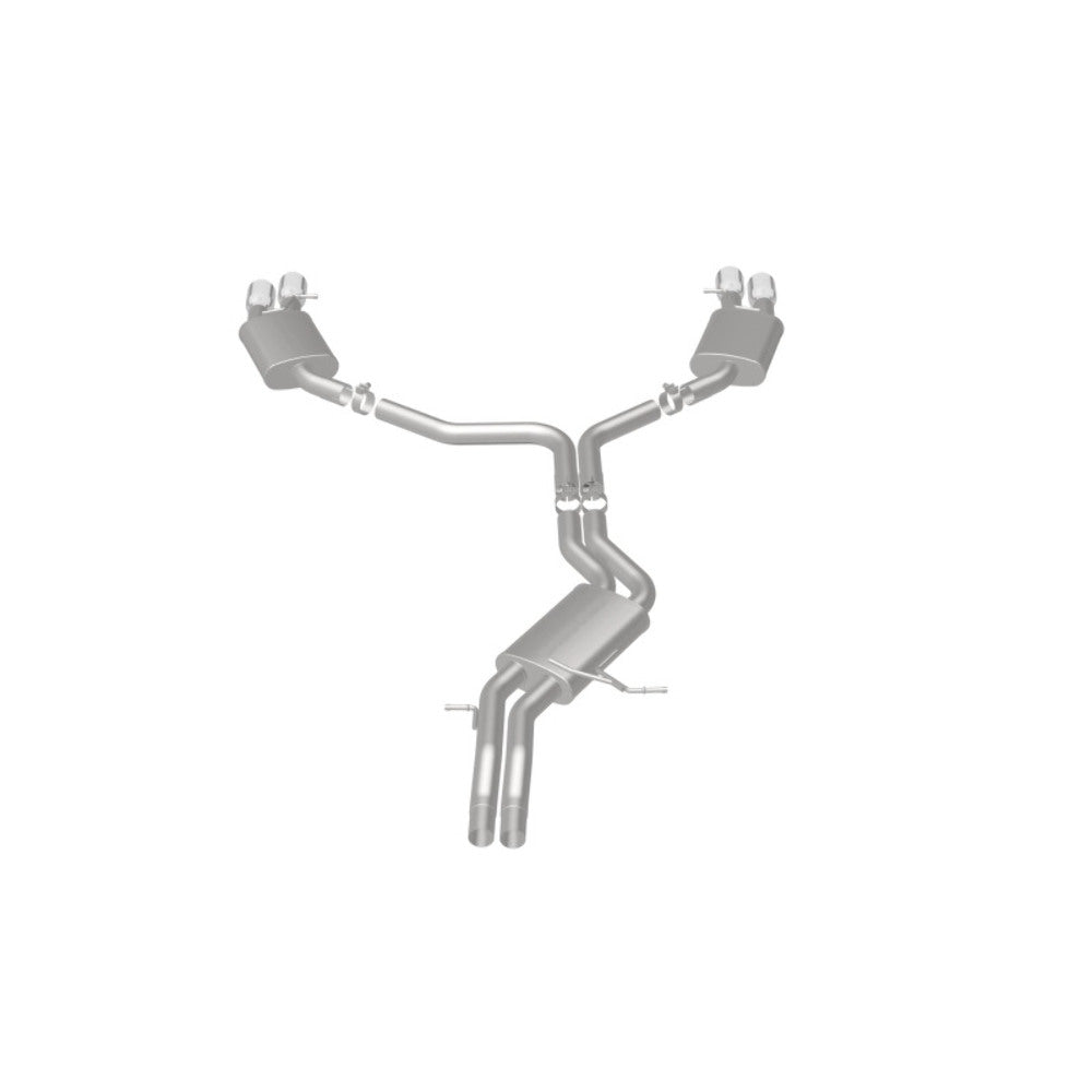 MagnaFlow cat-back exhaust system for 2008-2012 Audi S5 stainless steel polished 16598