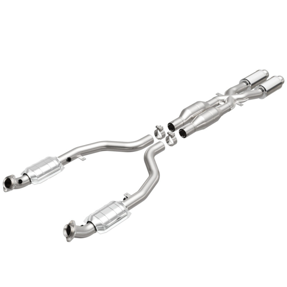 MagnaFlow direct-fit catalytic converter for 2008-2013 BMW M3 stainless steel CARB compliant 49800