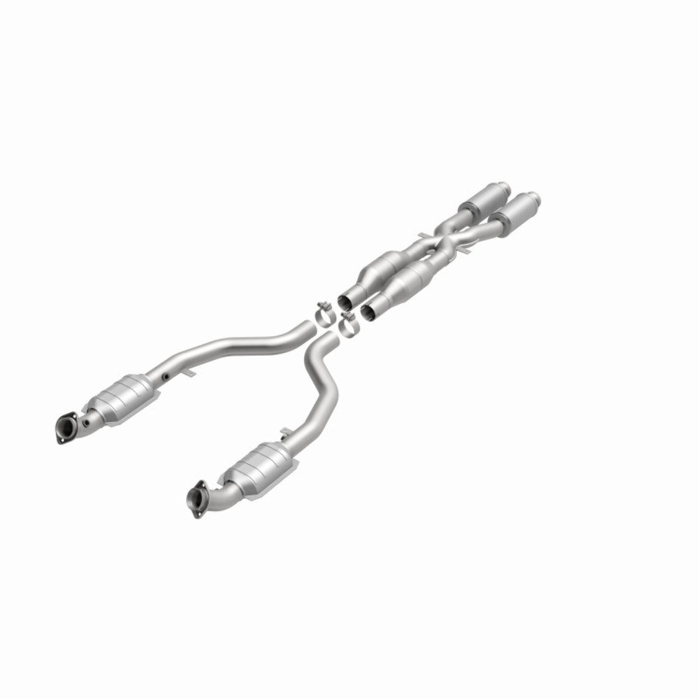 MagnaFlow direct-fit catalytic converter for 2008-2013 BMW M3 stainless steel CARB compliant 49800