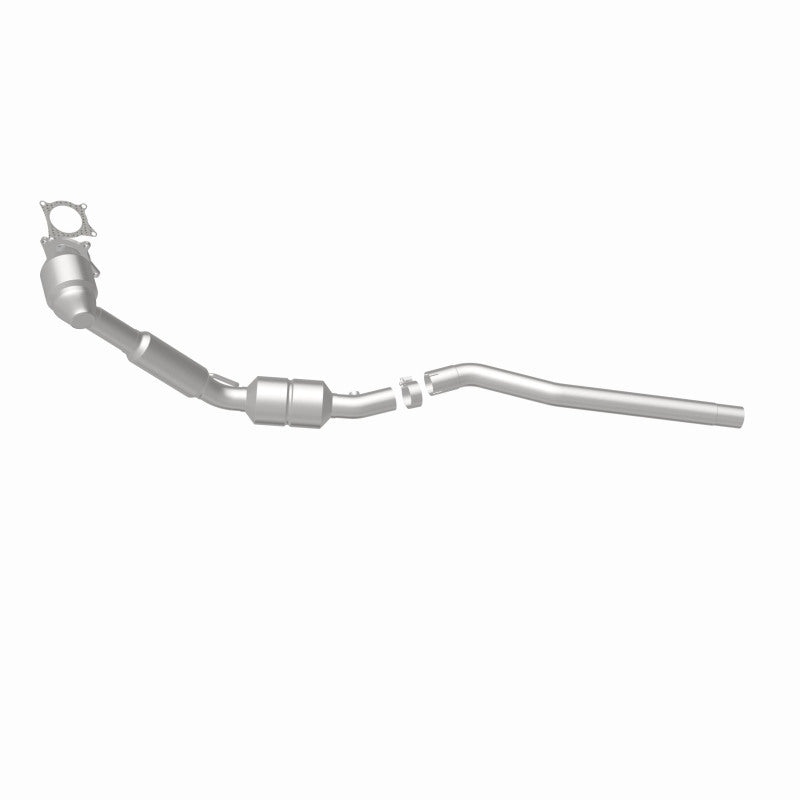 MagnaFlow direct-fit catalytic converter fits 2008 Volkswagen GTI, 2008 Volkswagen Jetta, and more, this and 2008 Audi A3 2.0L stainless steel CARB compliant 551165
