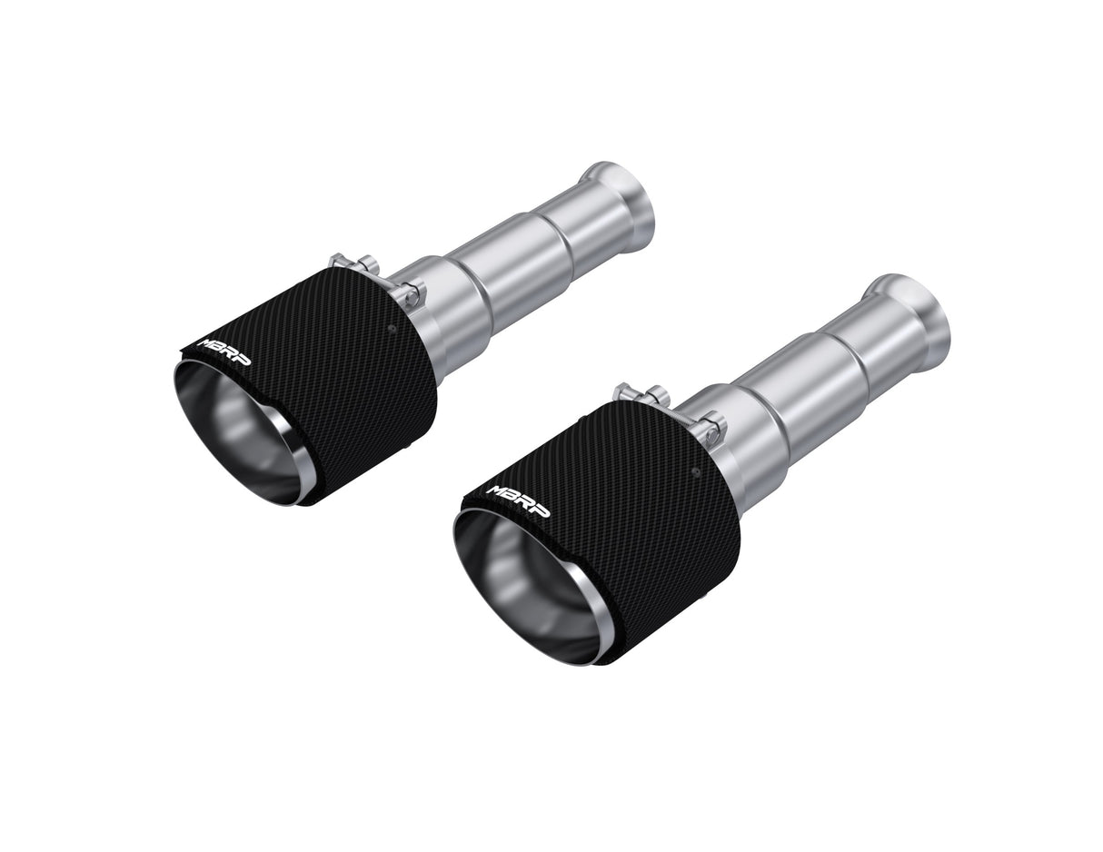 MBRP performance muffler fits 2009-2010 Dodge Ram 1500 T304 stainless steel black coated carbon fiber tip T5200CF