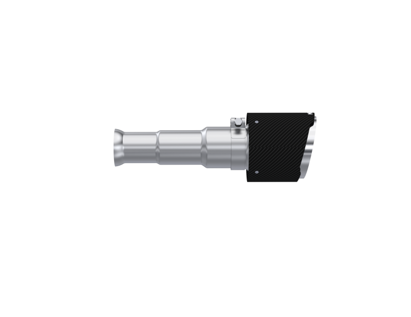 MBRP performance muffler fits 2009-2010 Dodge Ram 1500 T304 stainless steel black coated carbon fiber tip T5200CF
