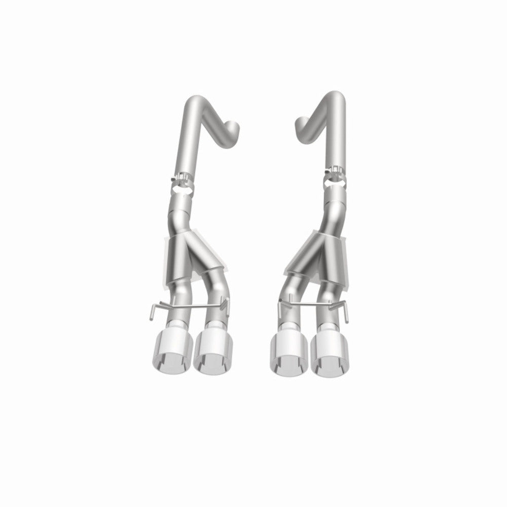 MagnaFlow axle-back exhaust system for 2009-2013 Chevy Corvette stainless steel polished 15283