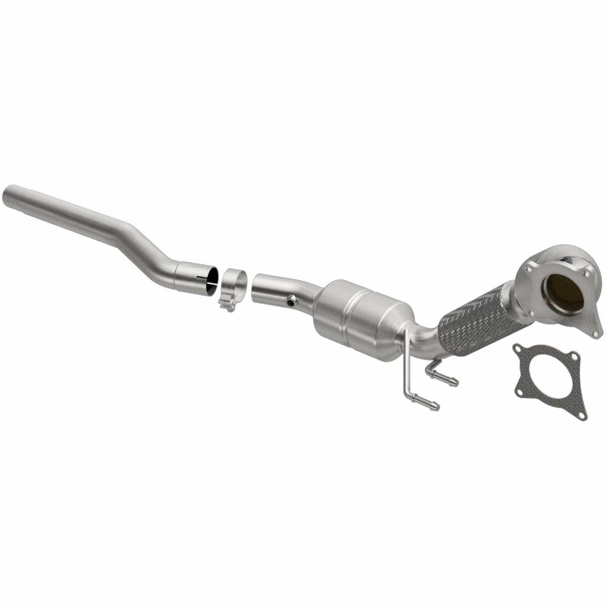 MagnaFlow direct-fit catalytic converter for 2009-2013 VW 2.0L stainless steel CARB compliant 551408