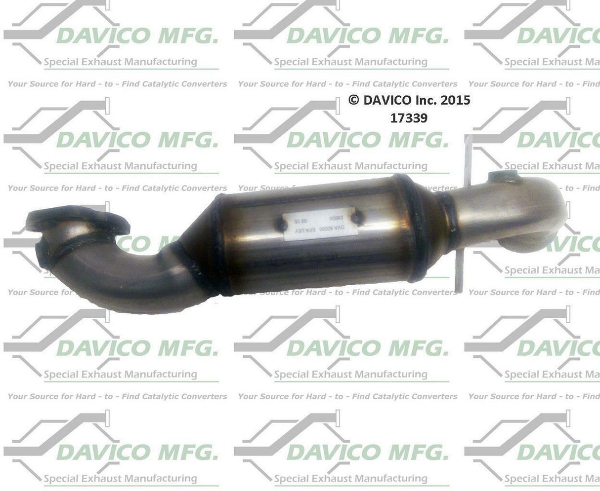 t 2009-2015 Mini Cooper Catalytic Converter 17339 Davico Mfg