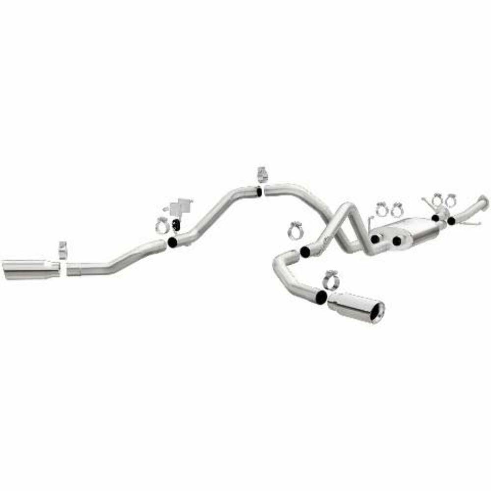 MagnaFlow cat-back exhaust system for 2010-2019 Toyota Tundra stainless steel polished 19232