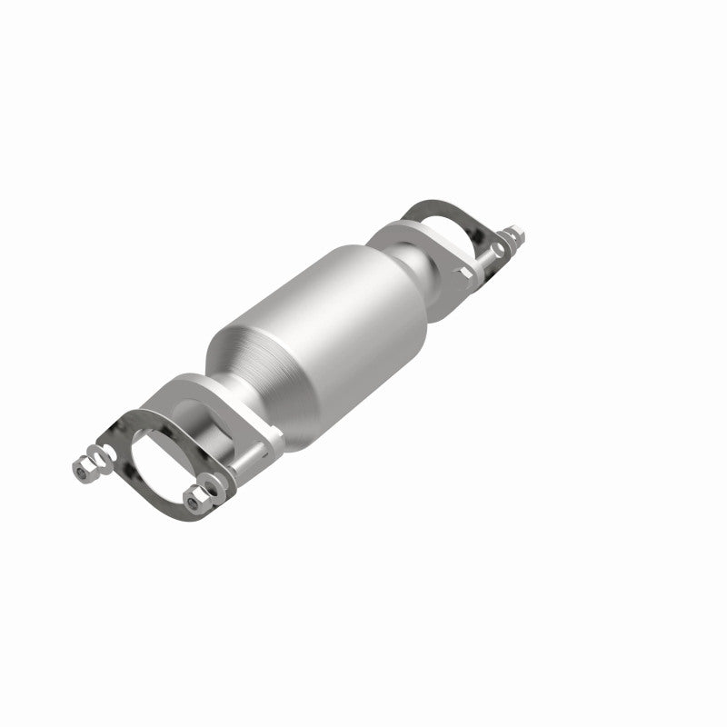 MagnaFlow direct-fit catalytic converter fits 2009-2012 Hyundai Genesis, 2010-2012 Hyundai Genesis Coupe, and more, this and 2009 Hyundai Genesis 4.6L stainless steel CARB complian