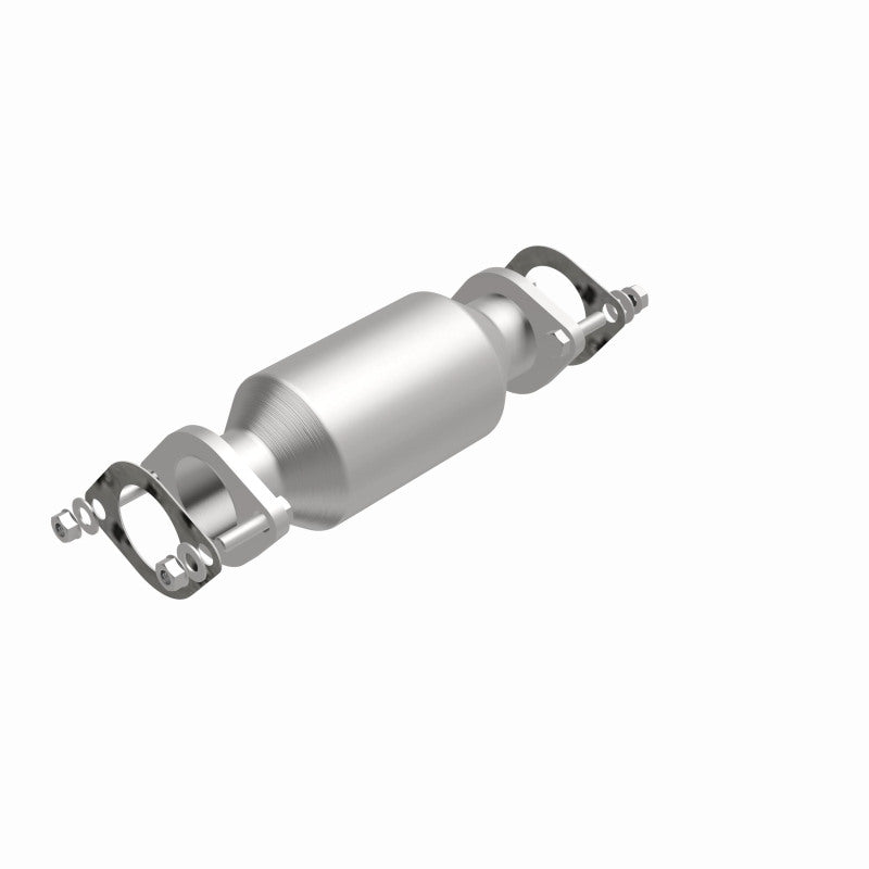 MagnaFlow direct-fit catalytic converter fits 2009-2012 Hyundai Genesis, 2010-2012 Hyundai Genesis Coupe, and more, this and 2009 Hyundai Genesis 4.6L stainless steel CARB complian