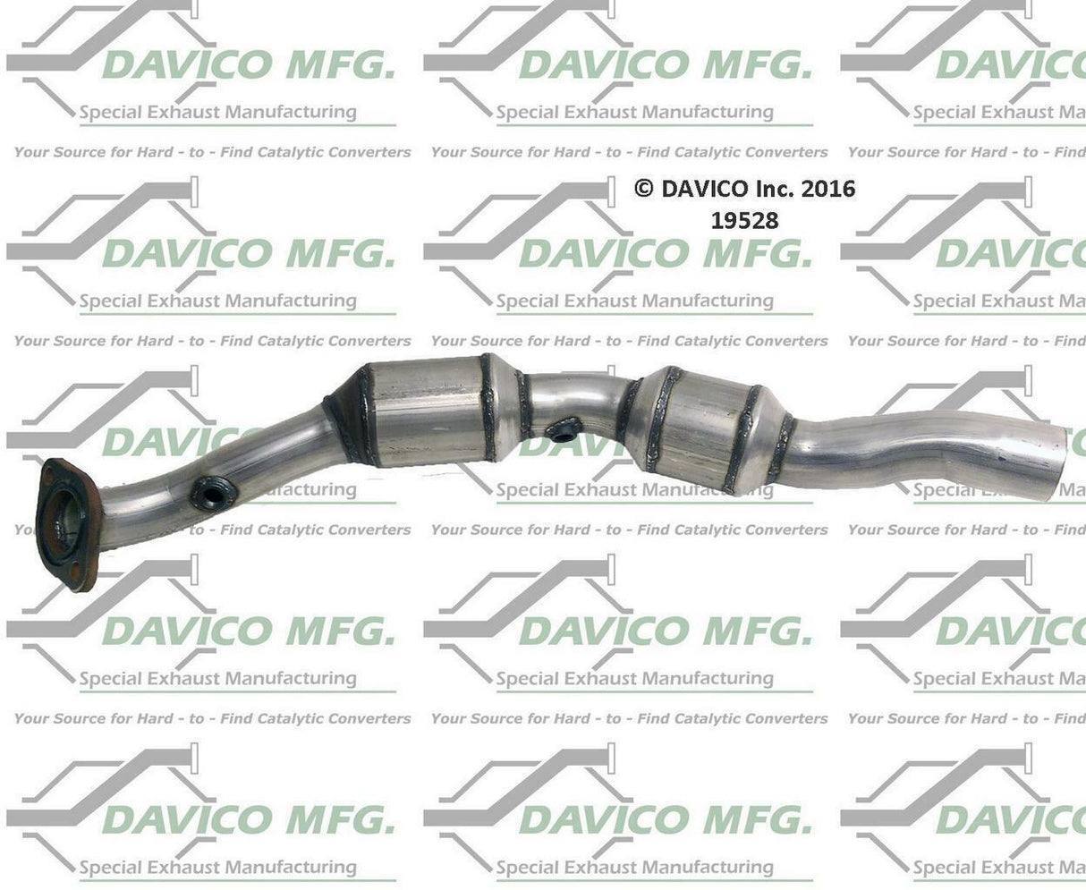 t 2010-2011 Chevrolet Camaro Catalytic Converter 19528 Davico Mfg