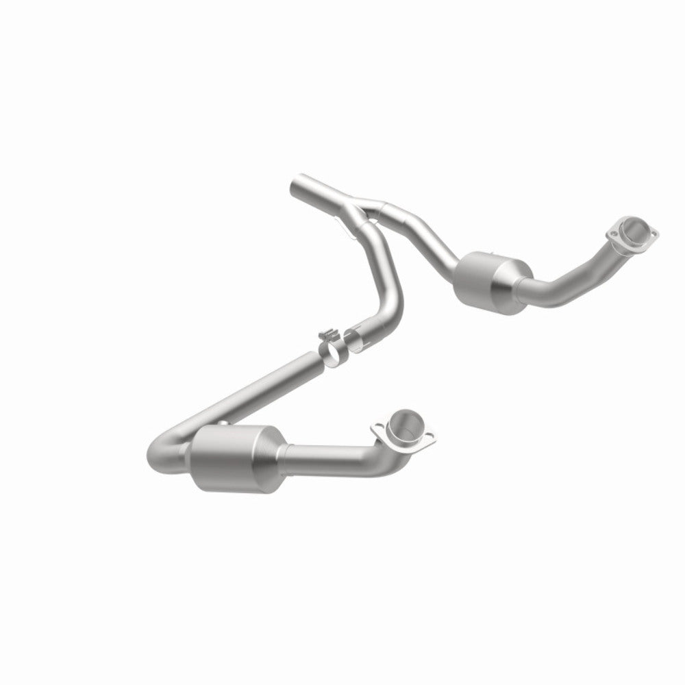 MagnaFlow direct-fit catalytic converter for 2010-2011 Jeep Wrangler stainless steel CARB compliant
