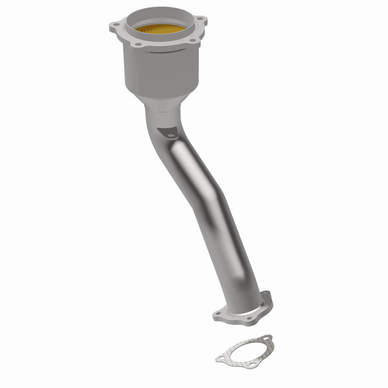 MagnaFlow direct-fit catalytic converter fits 2010-2011 Porsche Cayenne 4.8L stainless steel CARB compliant 5582589